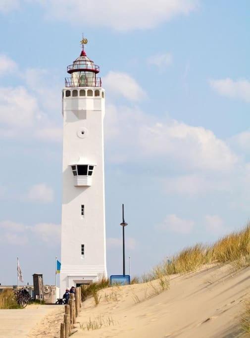 Ithaka Beach House, Unieke Plek Met Vrij Parkeren! Noordwijk Bagian luar foto