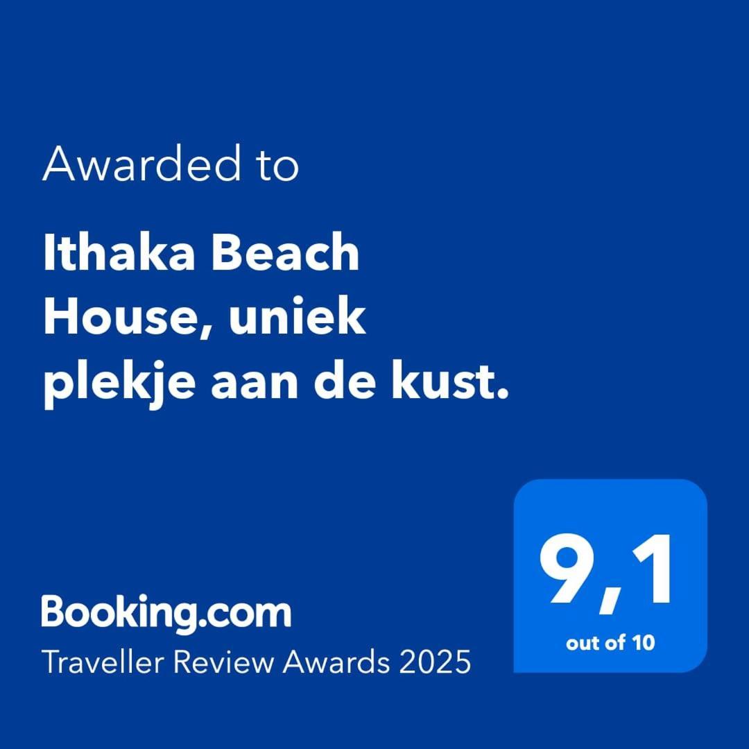 Ithaka Beach House, Unieke Plek Met Vrij Parkeren! Noordwijk Bagian luar foto