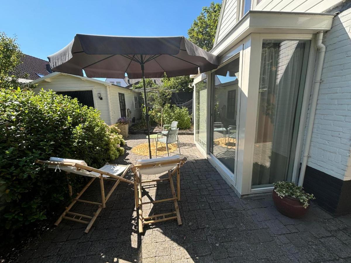 Ithaka Beach House, Unieke Plek Met Vrij Parkeren! Noordwijk Bagian luar foto